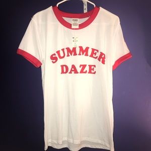 Victoria’s Secret PINK Ringer Tee